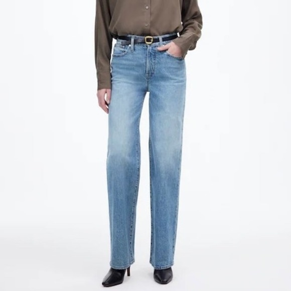 Nwt Madewell The Perfect Vintage Wide Leg Jeans Enmore Wash Size 31